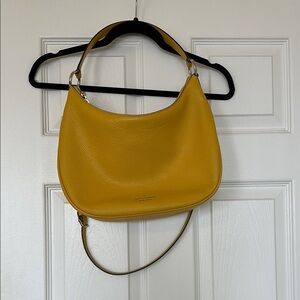Kate Spade Yellow Leather Hobo Bag